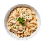 White Sauce Pasta + 2 Garlic Bread