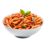 Red Sauce Pasta + 2 Garlic Bread