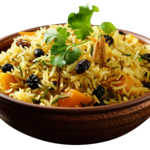 Veg Paneer Biriyani with Raita